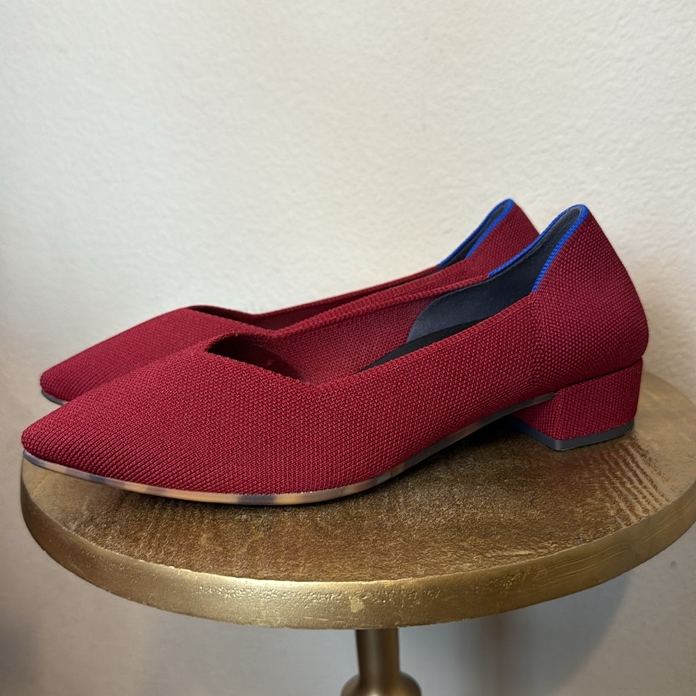 Rothy's The High Point, Autumn Red Size 9women NWT - Picture 7 of 12